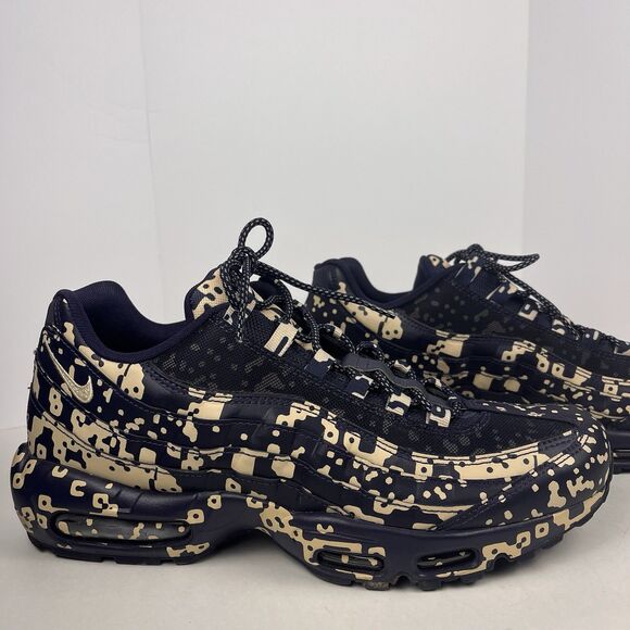 Nike Air Max 95 x CAV EMPT AV0765-400 Blackened Blue Desert Ore Camo Size 12 - Picture 3 of 9